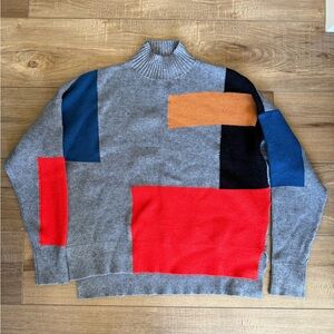 Leith Colorblock Women’s Sweater